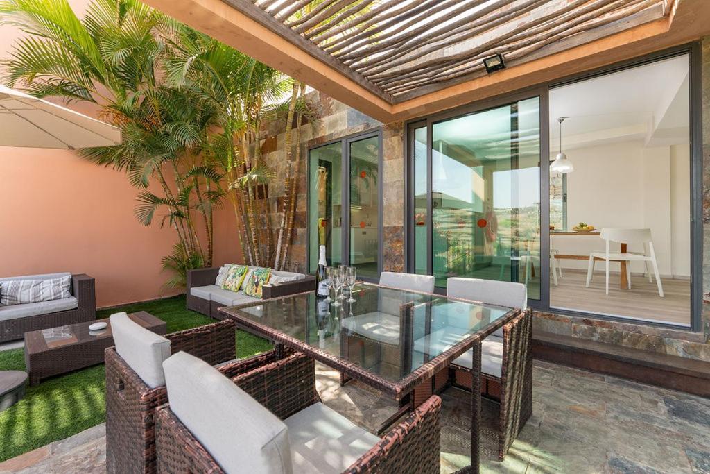 Villa Mit Pool Los Lagos 16 Salobre  Extérieur photo