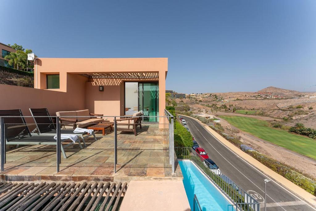 Villa Mit Pool Los Lagos 16 Salobre  Extérieur photo