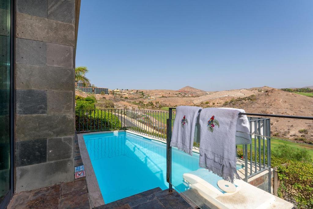 Villa Mit Pool Los Lagos 16 Salobre  Extérieur photo