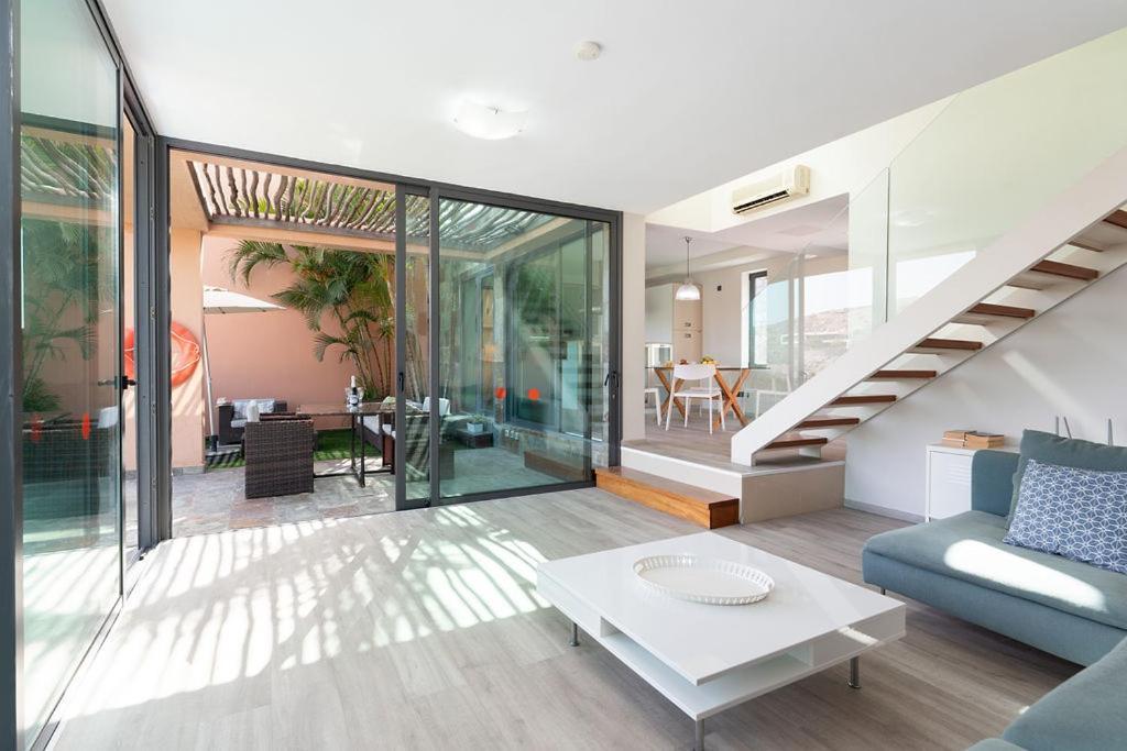 Villa Mit Pool Los Lagos 16 Salobre  Extérieur photo